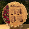 Chaar Qul| Resin Art Table Decor
