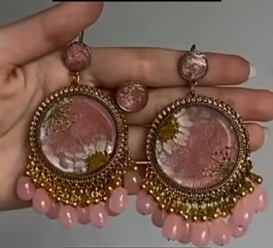 Floral Jhumka