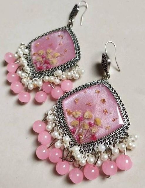 Floral Jhumky