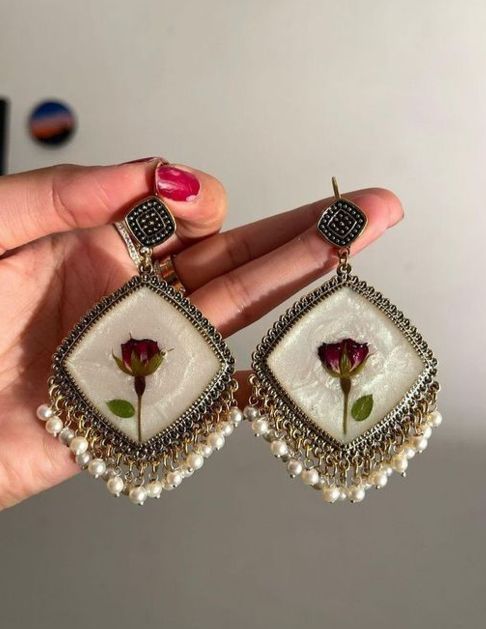 Floral Jhumky